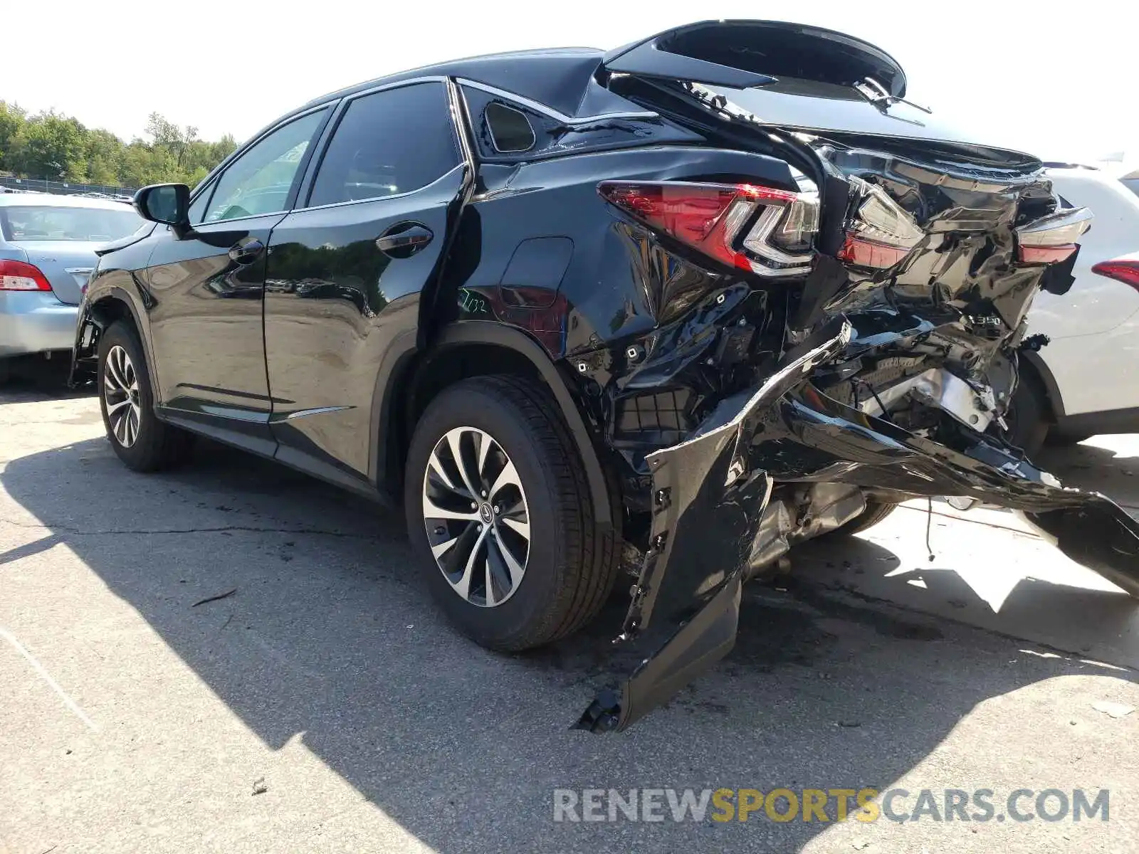 3 Photograph of a damaged car 2T2HZMDA3LC257842 LEXUS RX350 2020