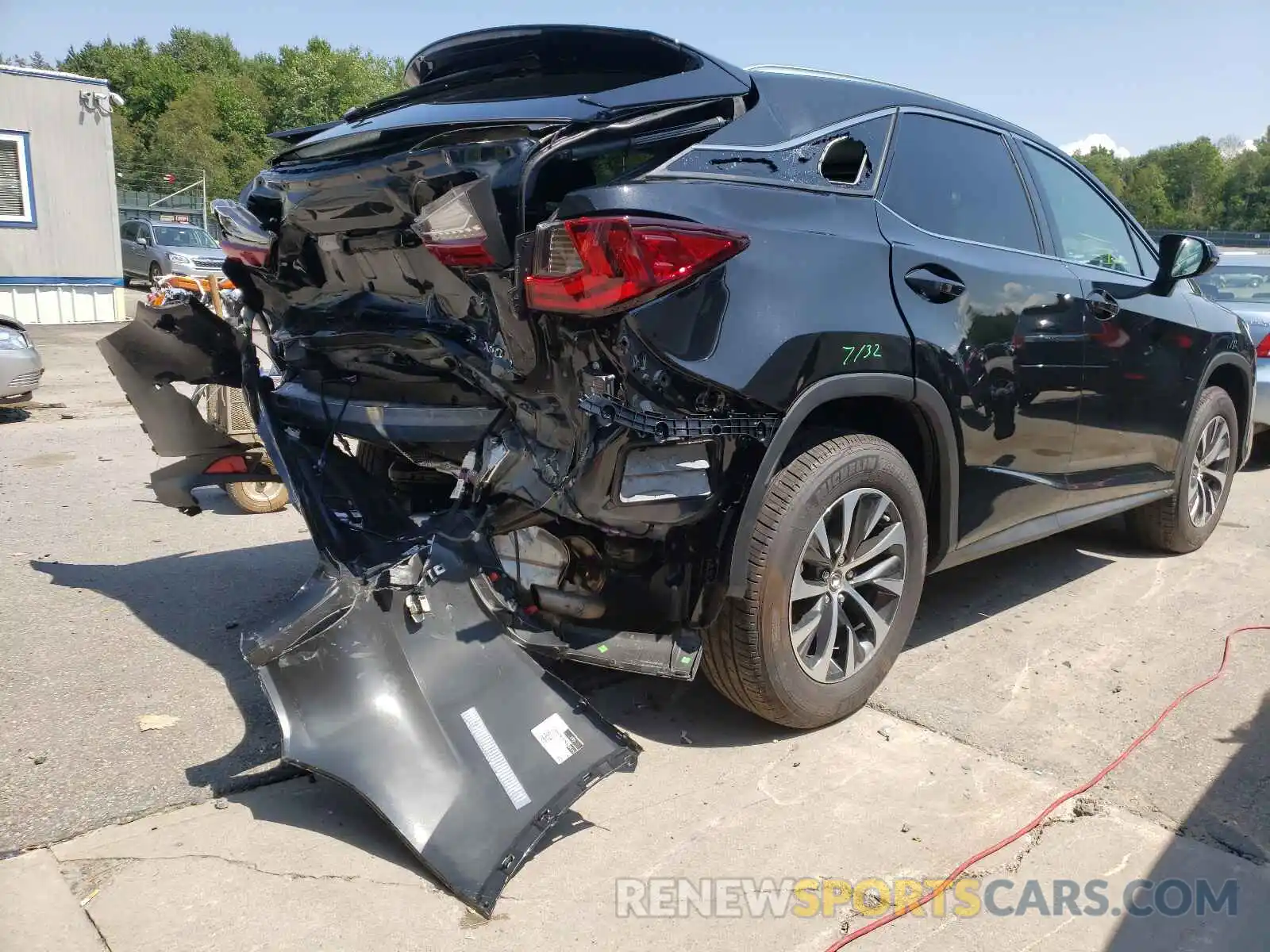 4 Photograph of a damaged car 2T2HZMDA3LC257842 LEXUS RX350 2020