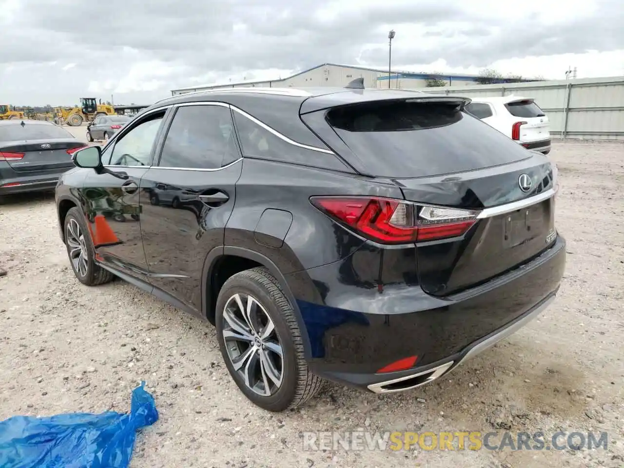 3 Photograph of a damaged car 2T2HZMDA4LC220671 LEXUS RX350 2020