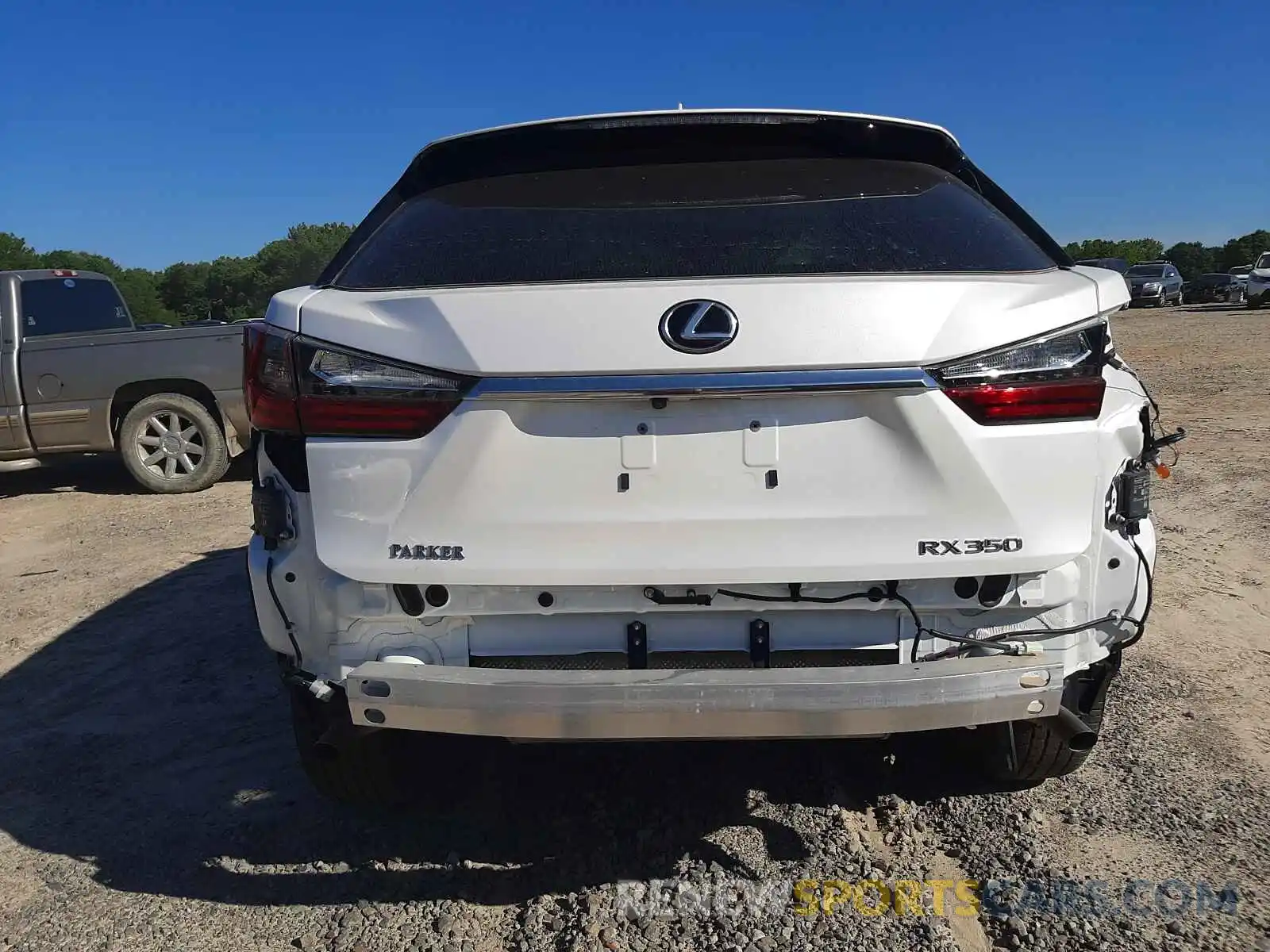 10 Photograph of a damaged car 2T2HZMDA4LC229743 LEXUS RX350 2020