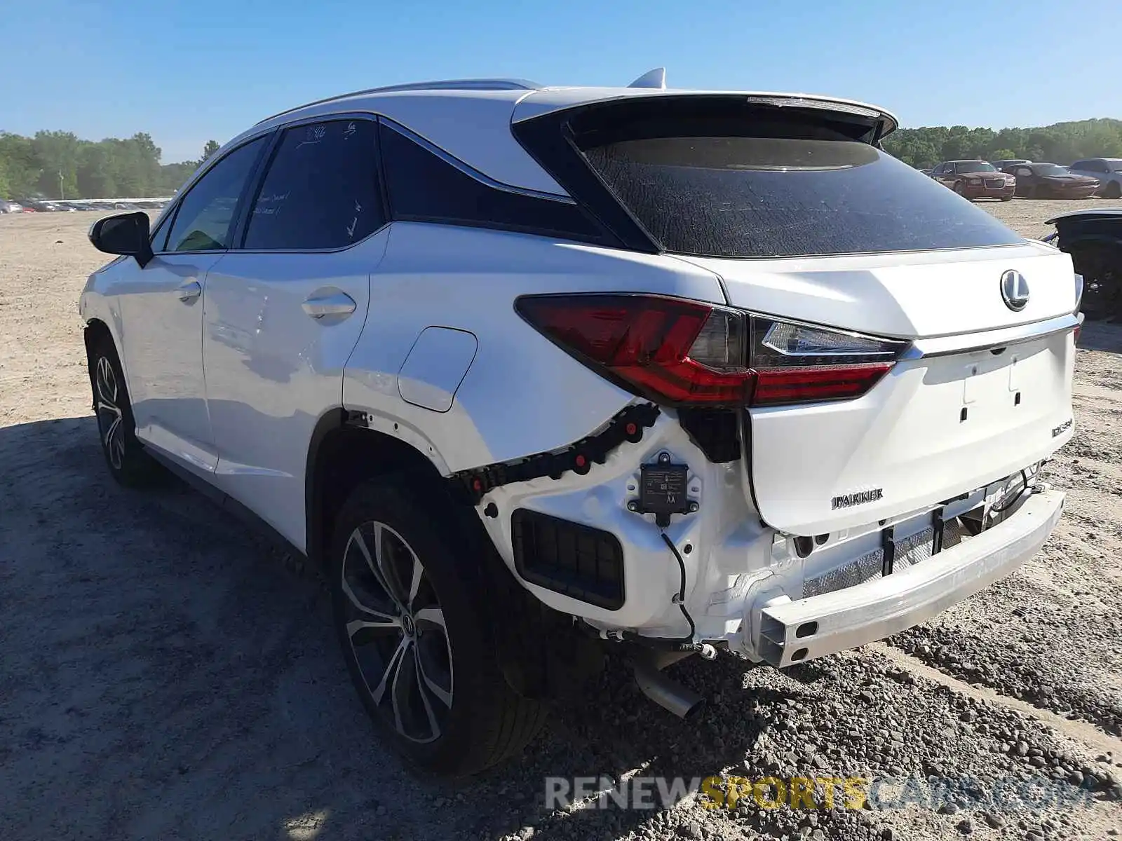 3 Photograph of a damaged car 2T2HZMDA4LC229743 LEXUS RX350 2020