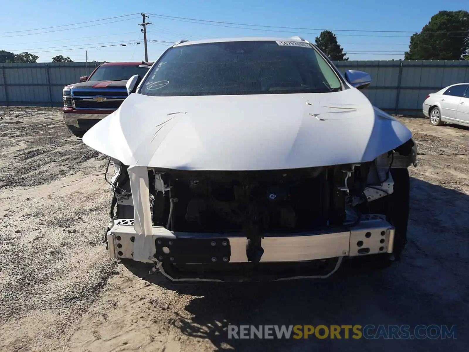 9 Photograph of a damaged car 2T2HZMDA4LC229743 LEXUS RX350 2020