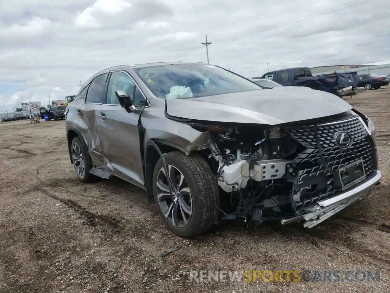 1 Фотография поврежденного автомобиля 2T2HZMDA4LC232464 LEXUS RX350 2020