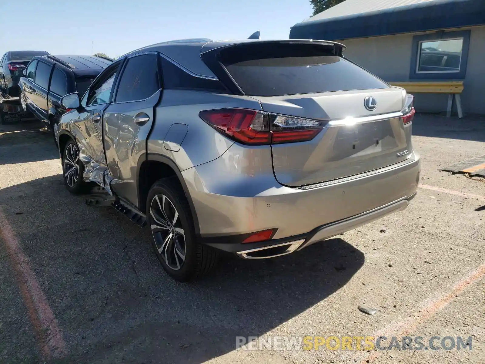 3 Photograph of a damaged car 2T2HZMDA4LC244064 LEXUS RX350 2020