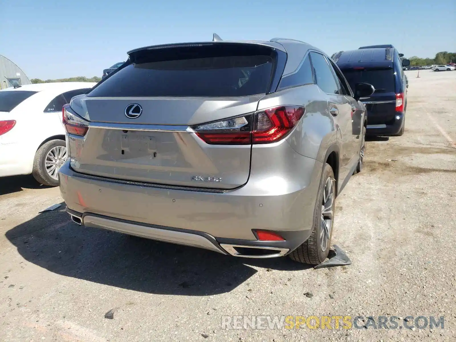 4 Photograph of a damaged car 2T2HZMDA4LC244064 LEXUS RX350 2020