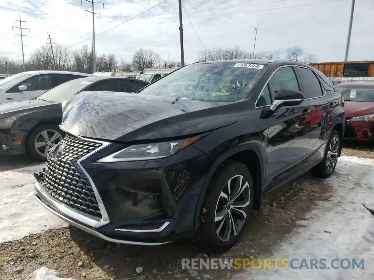 2 Photograph of a damaged car 2T2HZMDA5LC227094 LEXUS RX350 2020