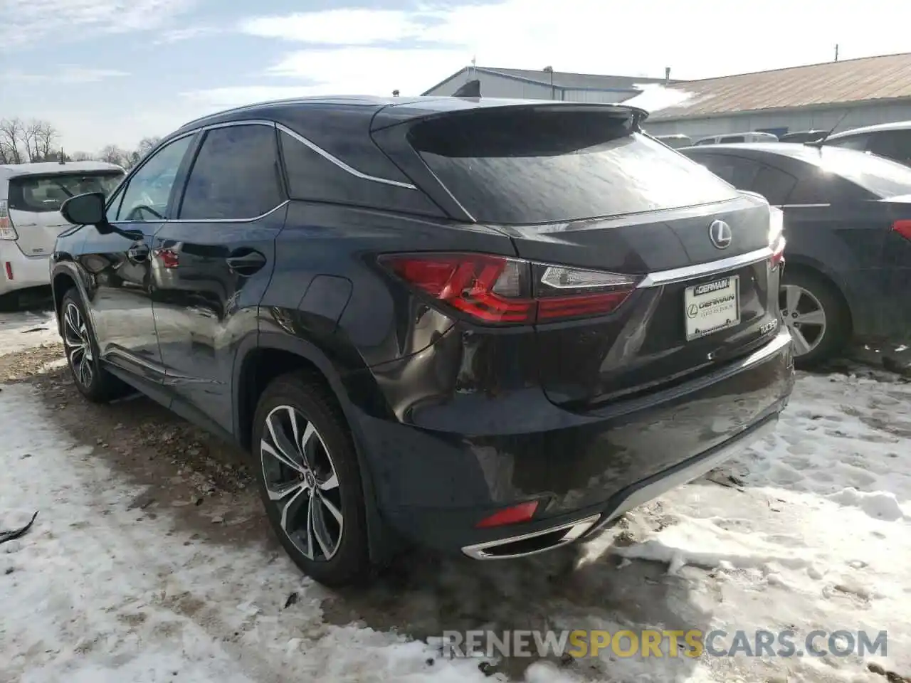 3 Photograph of a damaged car 2T2HZMDA5LC227094 LEXUS RX350 2020