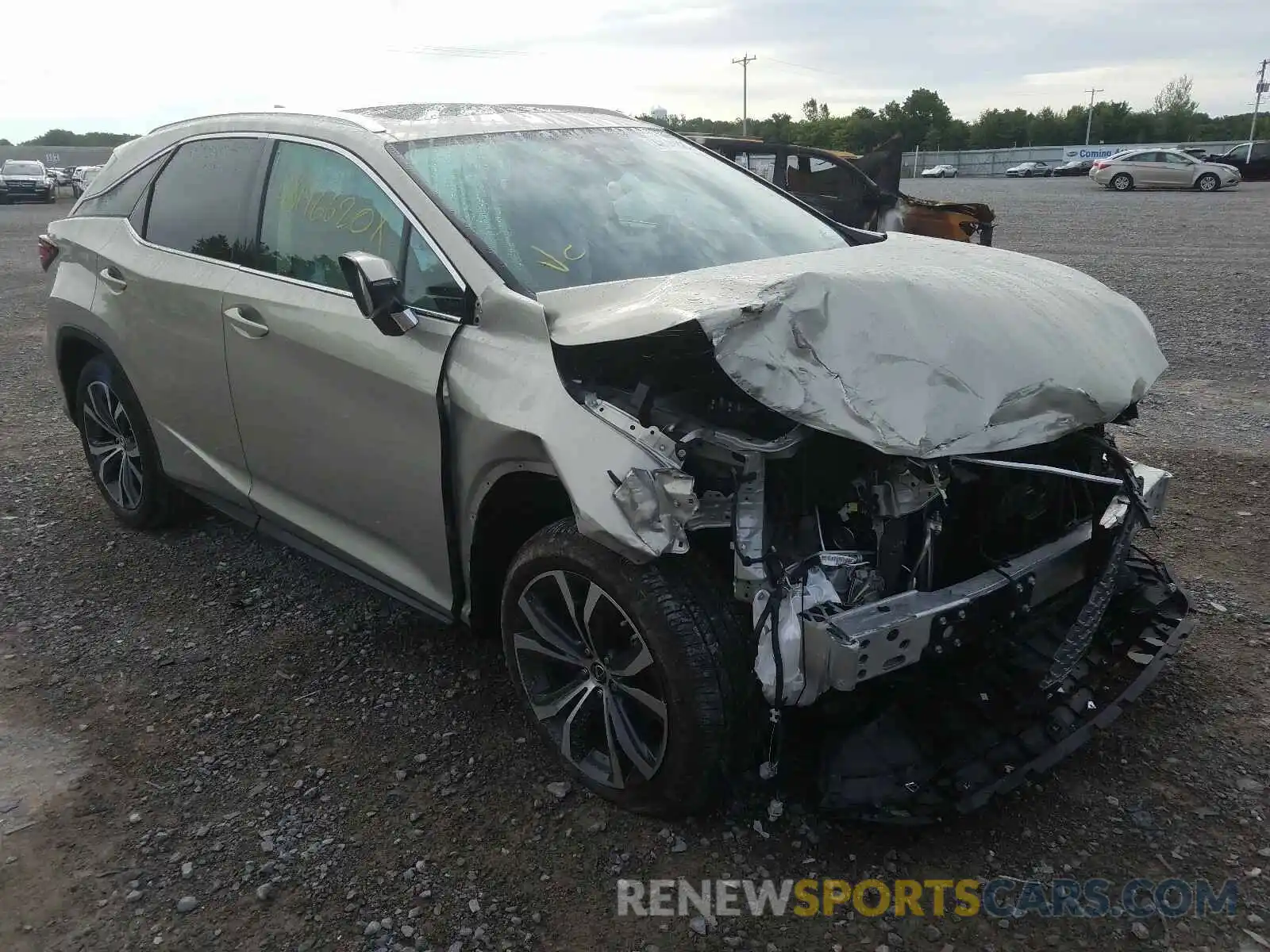 1 Photograph of a damaged car 2T2HZMDA5LC230531 LEXUS RX350 2020