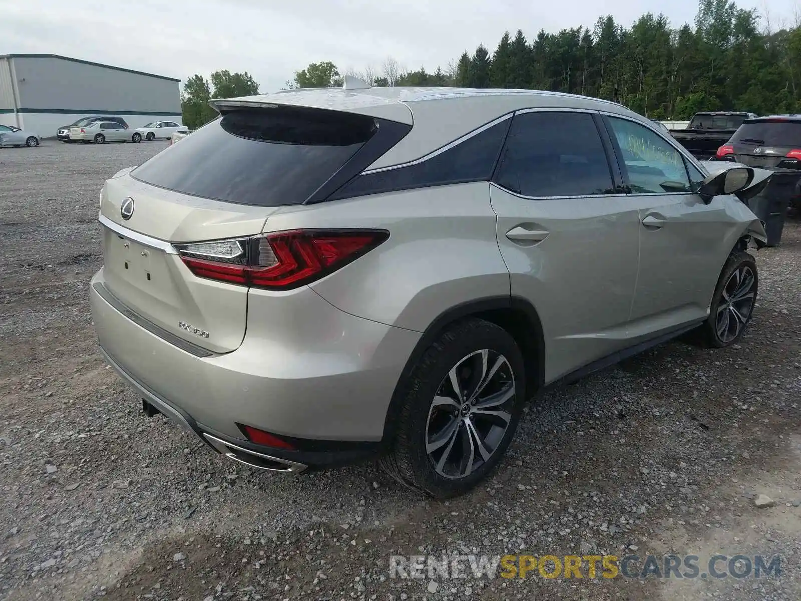 4 Photograph of a damaged car 2T2HZMDA5LC230531 LEXUS RX350 2020