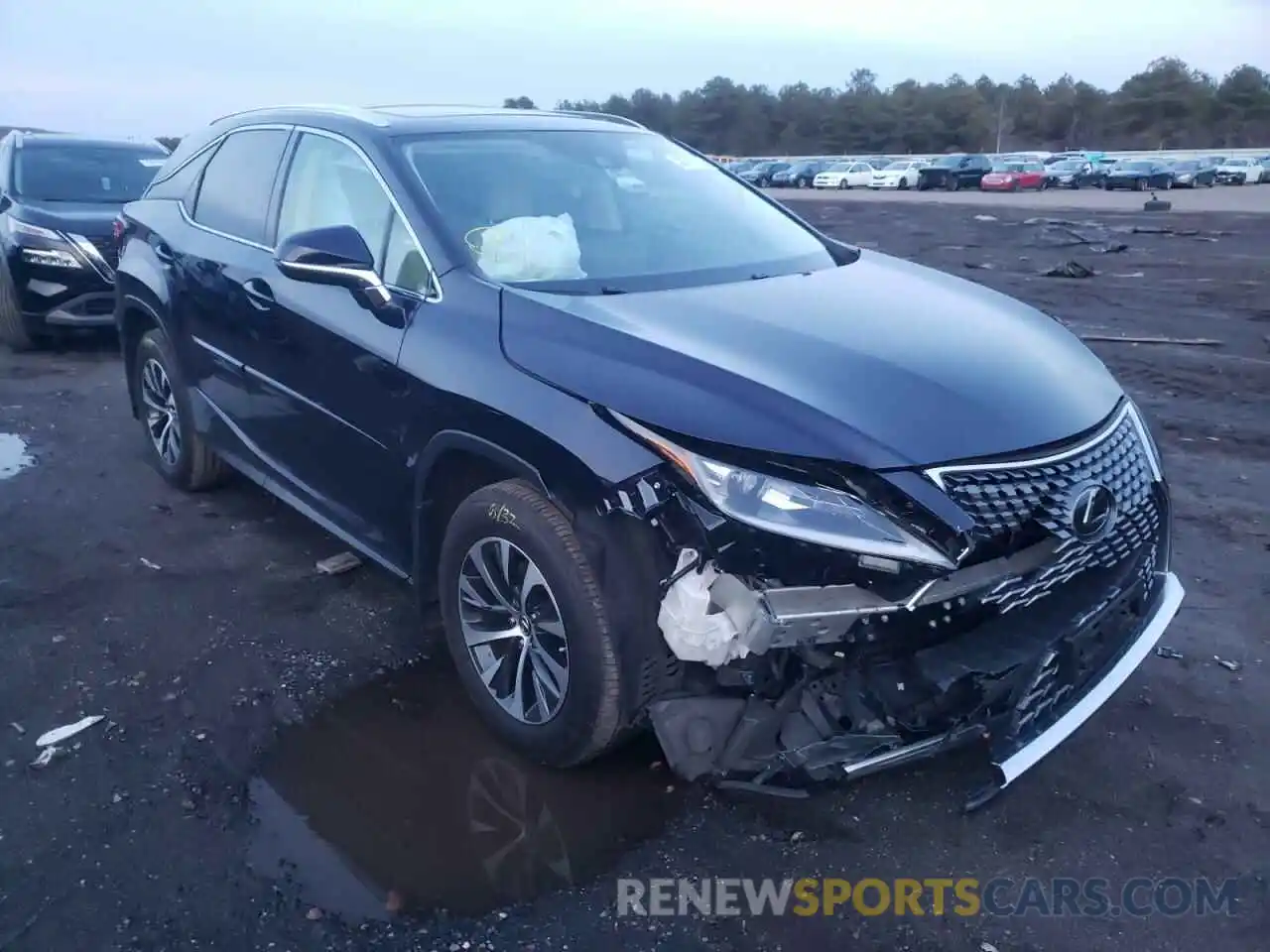 1 Photograph of a damaged car 2T2HZMDA5LC231162 LEXUS RX350 2020