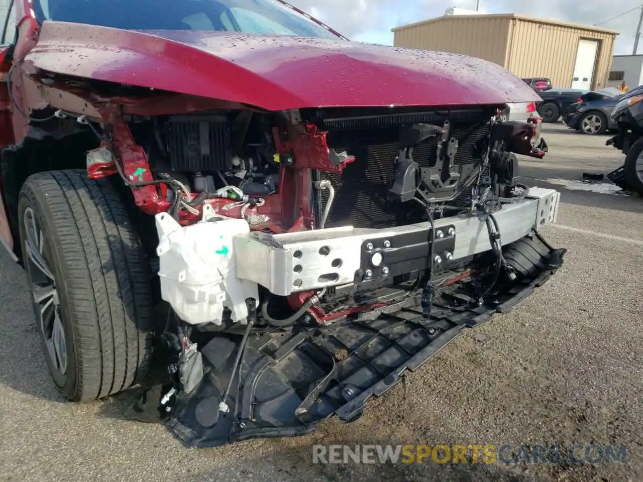 9 Photograph of a damaged car 2T2HZMDA5LC237186 LEXUS RX350 2020