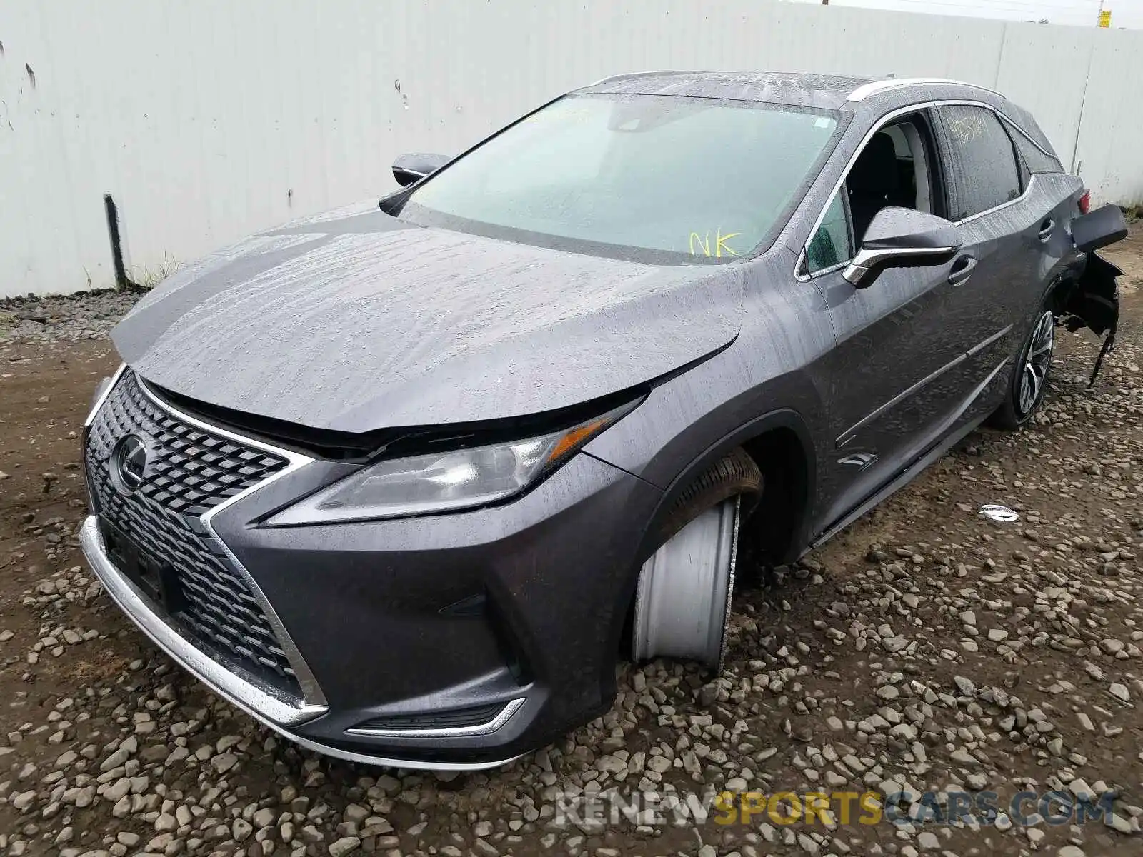 2 Photograph of a damaged car 2T2HZMDA5LC255736 LEXUS RX350 2020