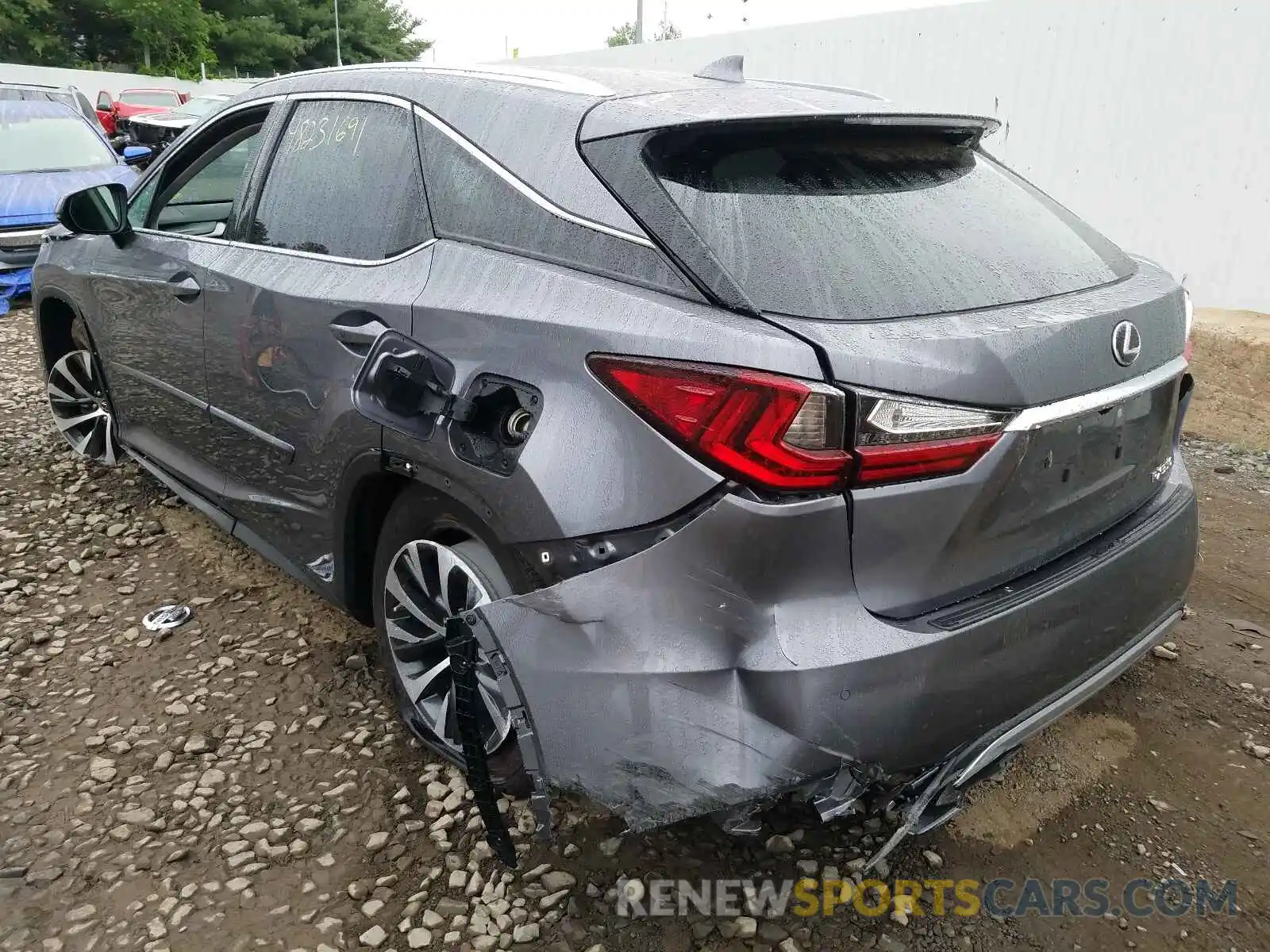 3 Photograph of a damaged car 2T2HZMDA5LC255736 LEXUS RX350 2020