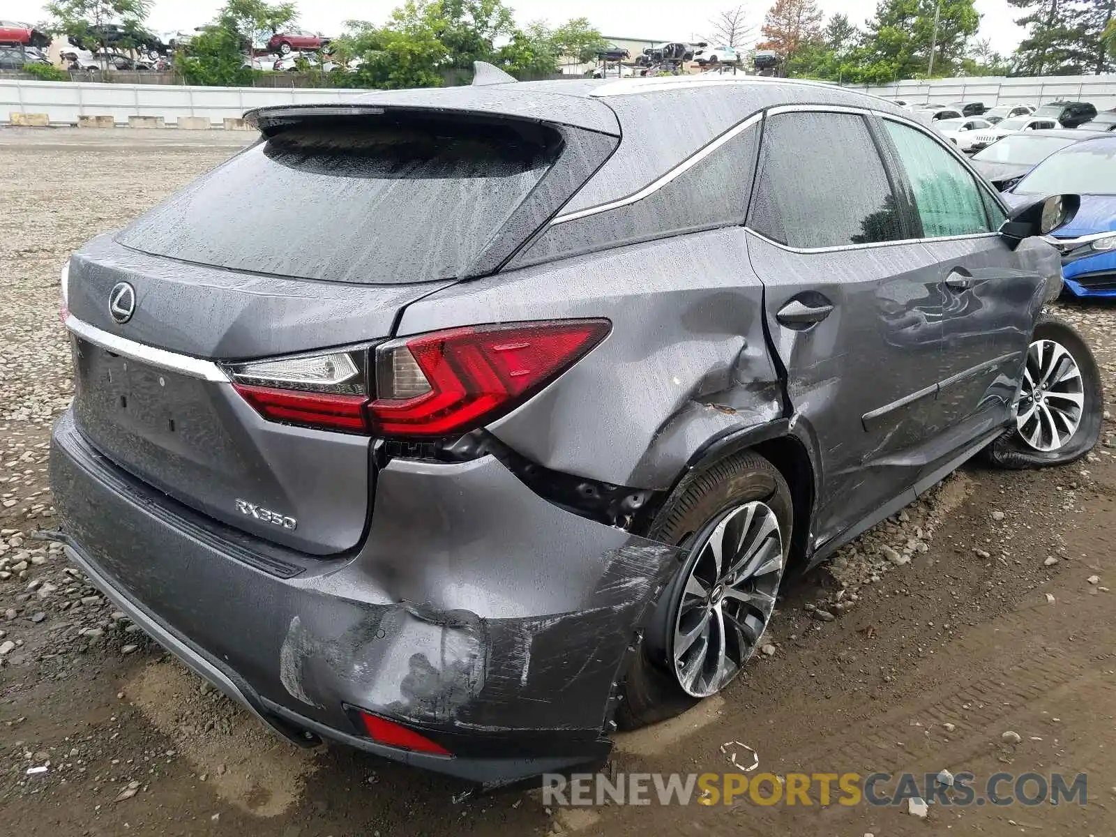 4 Photograph of a damaged car 2T2HZMDA5LC255736 LEXUS RX350 2020