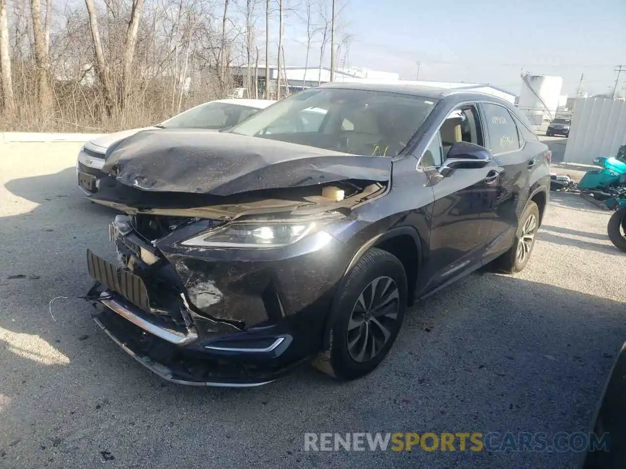 2 Photograph of a damaged car 2T2HZMDA6LC212118 LEXUS RX350 2020