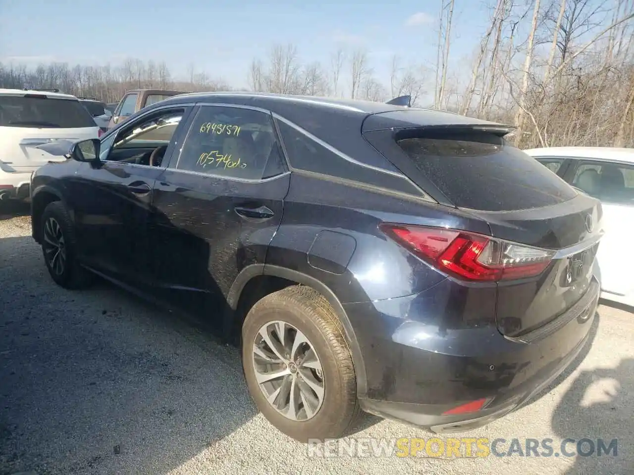 3 Photograph of a damaged car 2T2HZMDA6LC212118 LEXUS RX350 2020