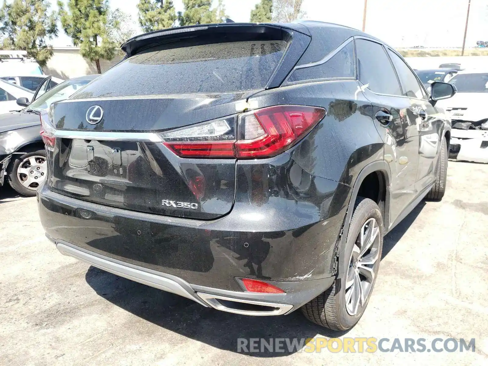 4 Photograph of a damaged car 2T2HZMDA6LC220056 LEXUS RX350 2020