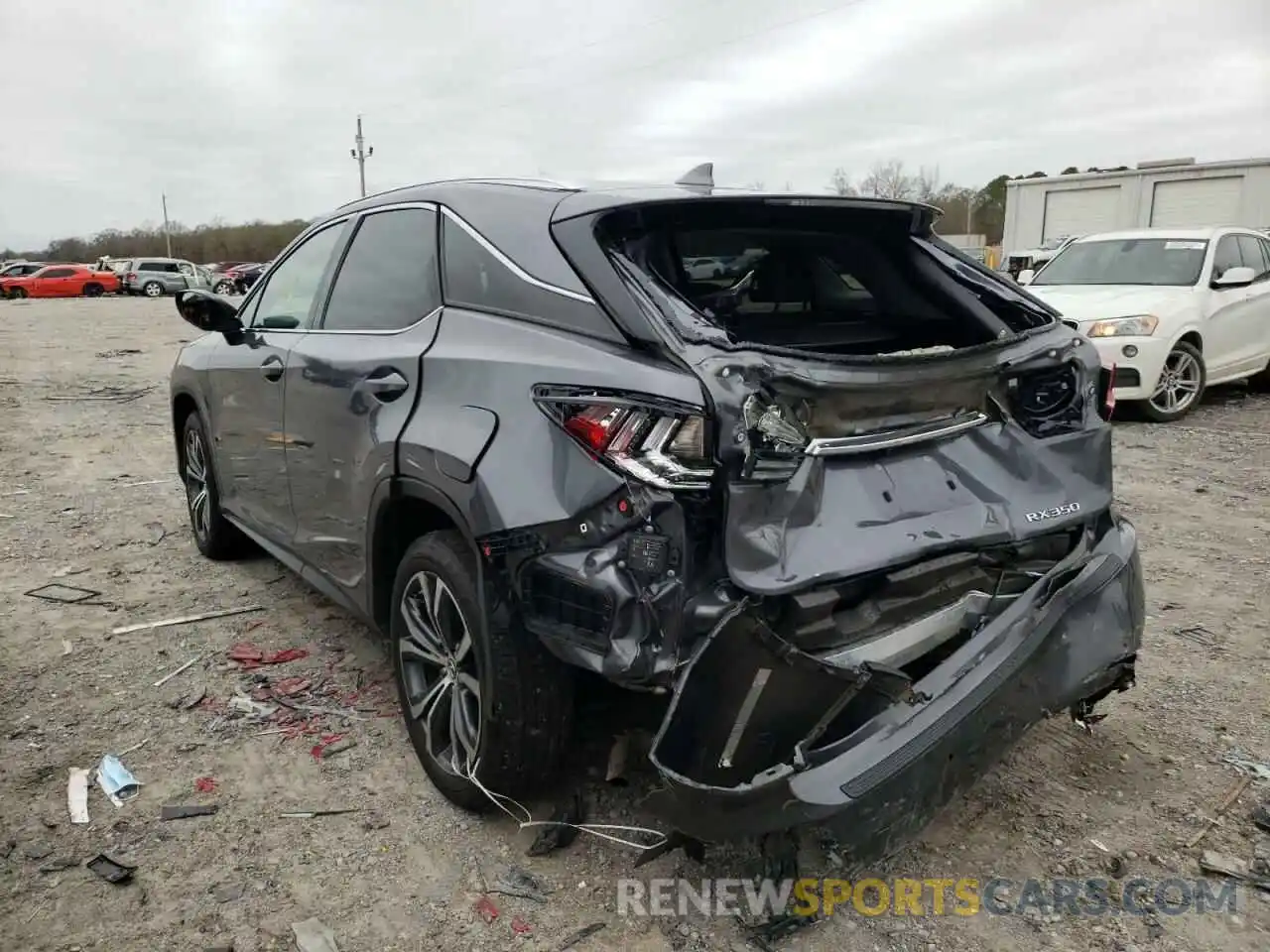 3 Photograph of a damaged car 2T2HZMDA6LC225340 LEXUS RX350 2020