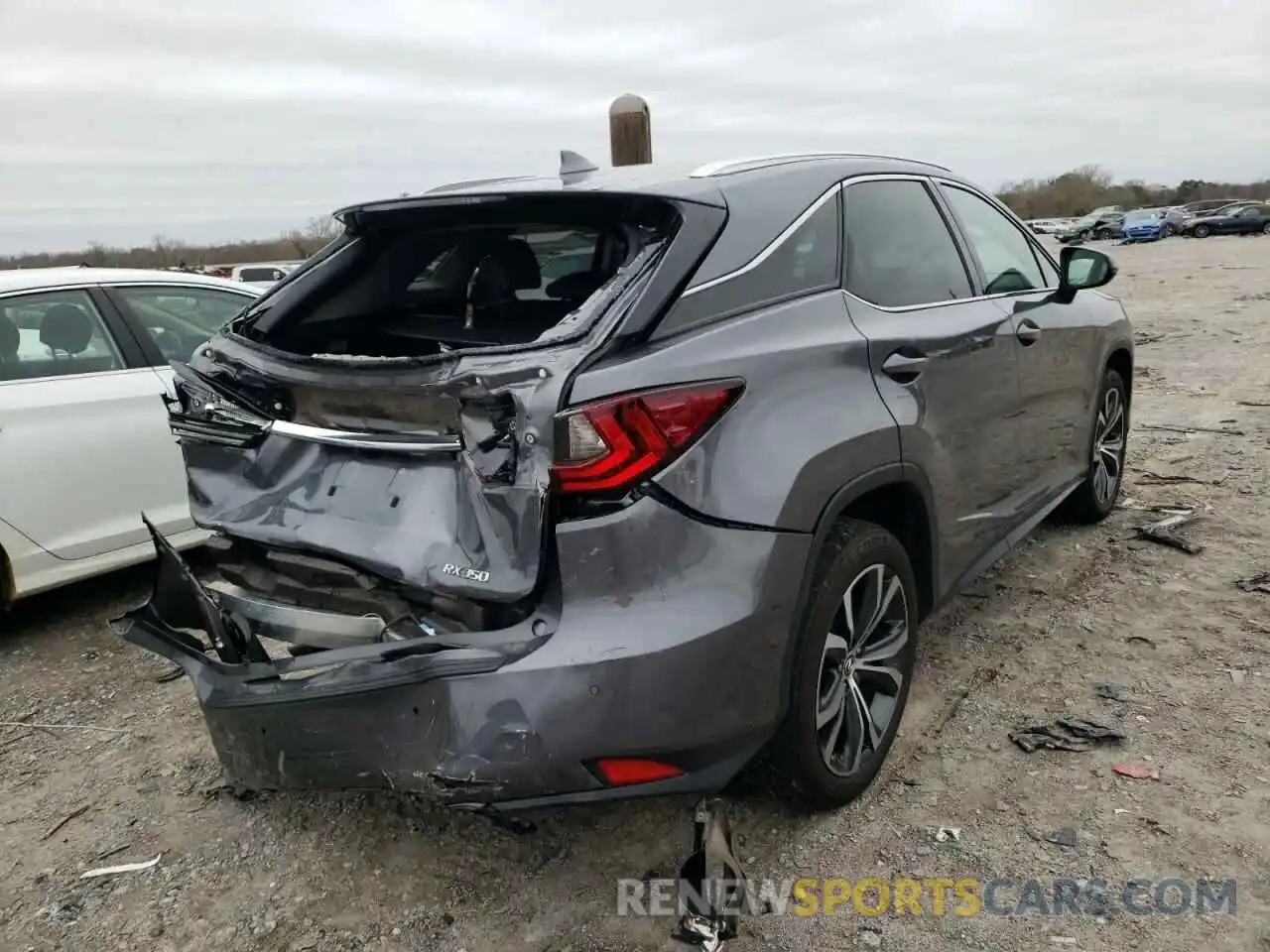 4 Photograph of a damaged car 2T2HZMDA6LC225340 LEXUS RX350 2020