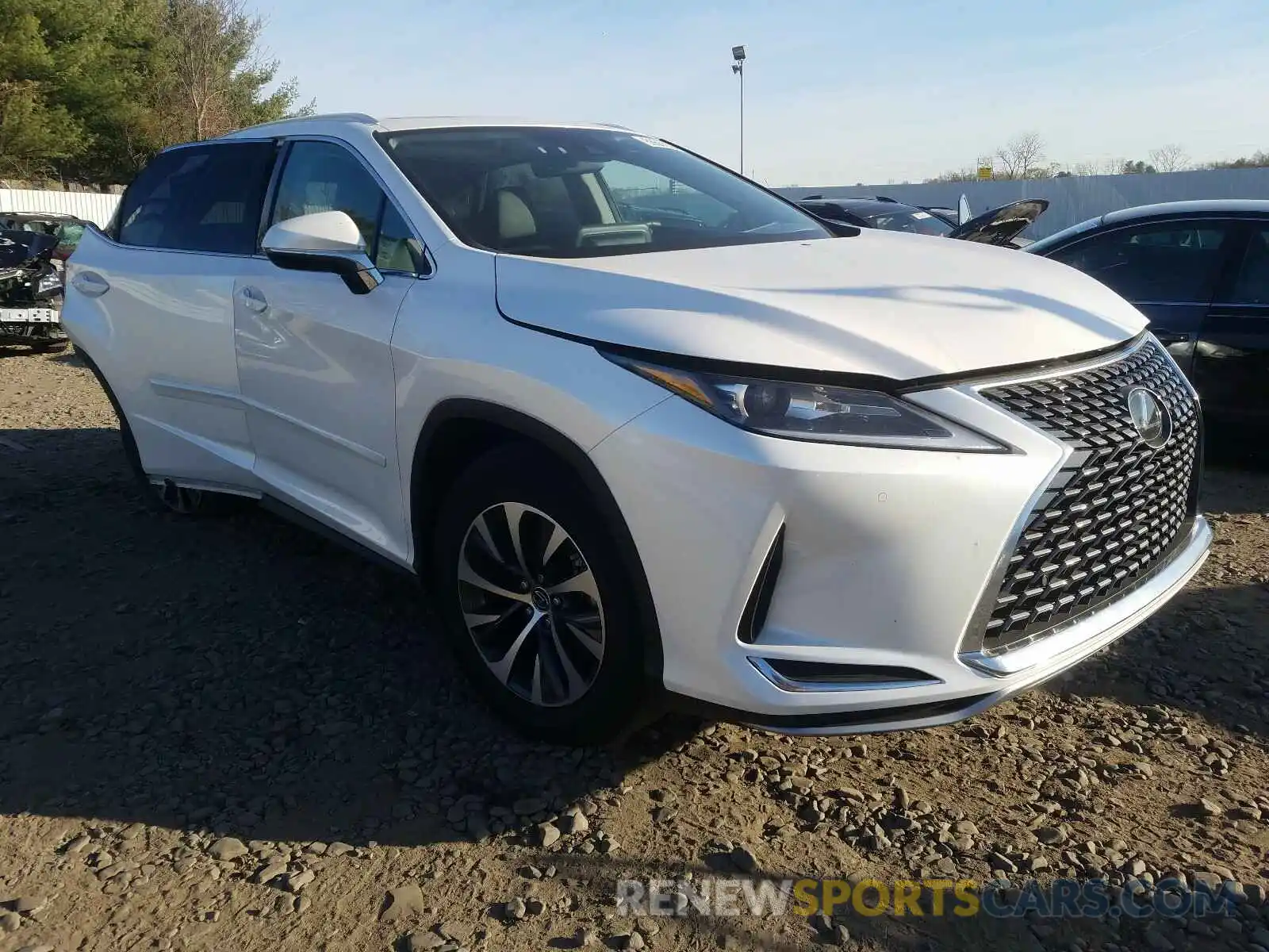 1 Photograph of a damaged car 2T2HZMDA7LC215965 LEXUS RX350 2020