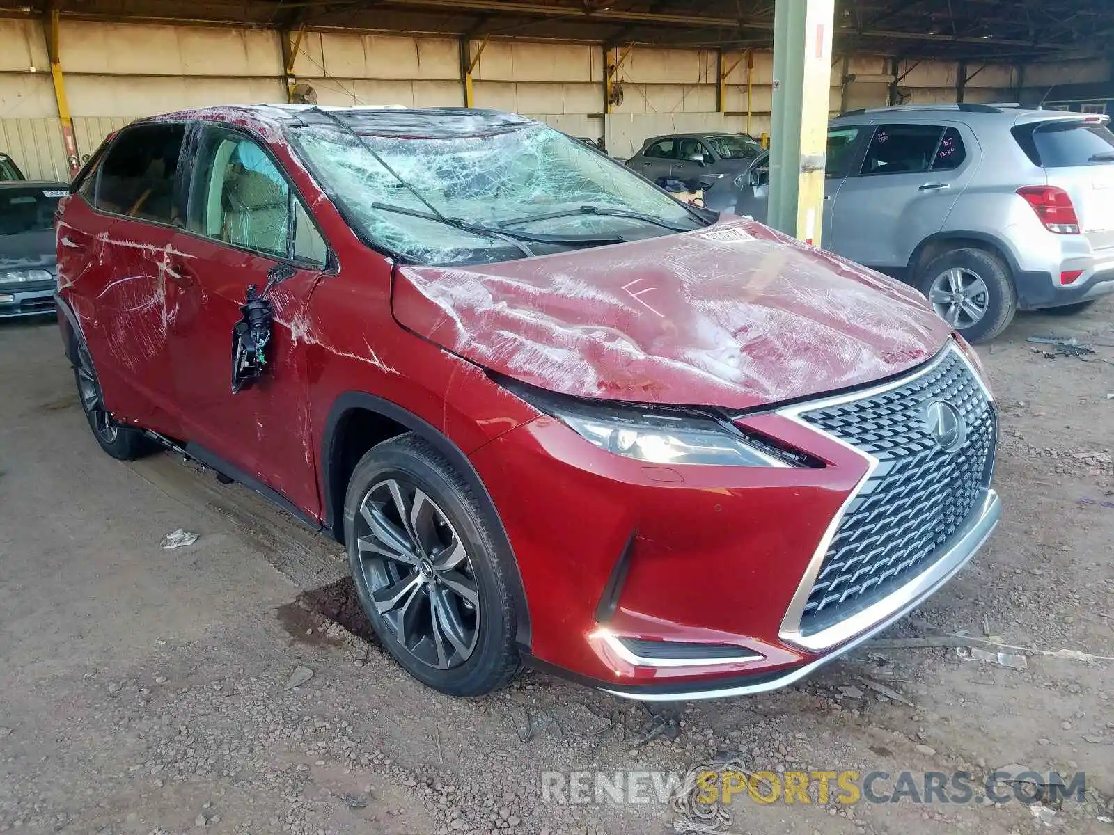 1 Photograph of a damaged car 2T2HZMDA7LC220518 LEXUS RX350 2020