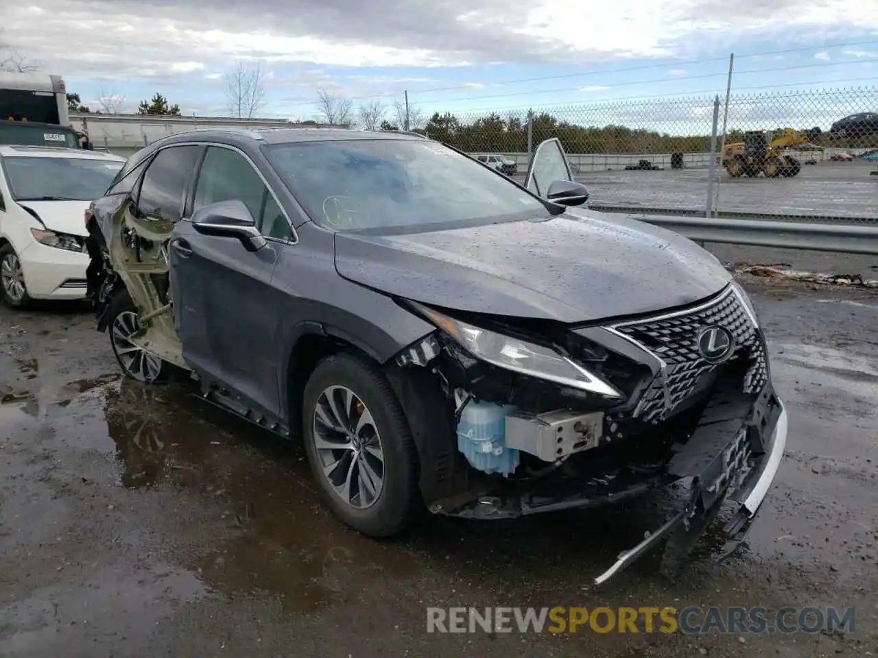 1 Photograph of a damaged car 2T2HZMDA7LC222477 LEXUS RX350 2020