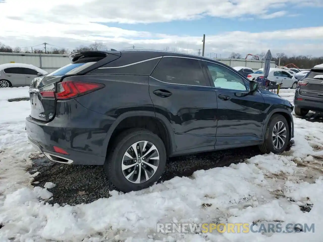 3 Photograph of a damaged car 2T2HZMDA7LC232166 LEXUS RX350 2020