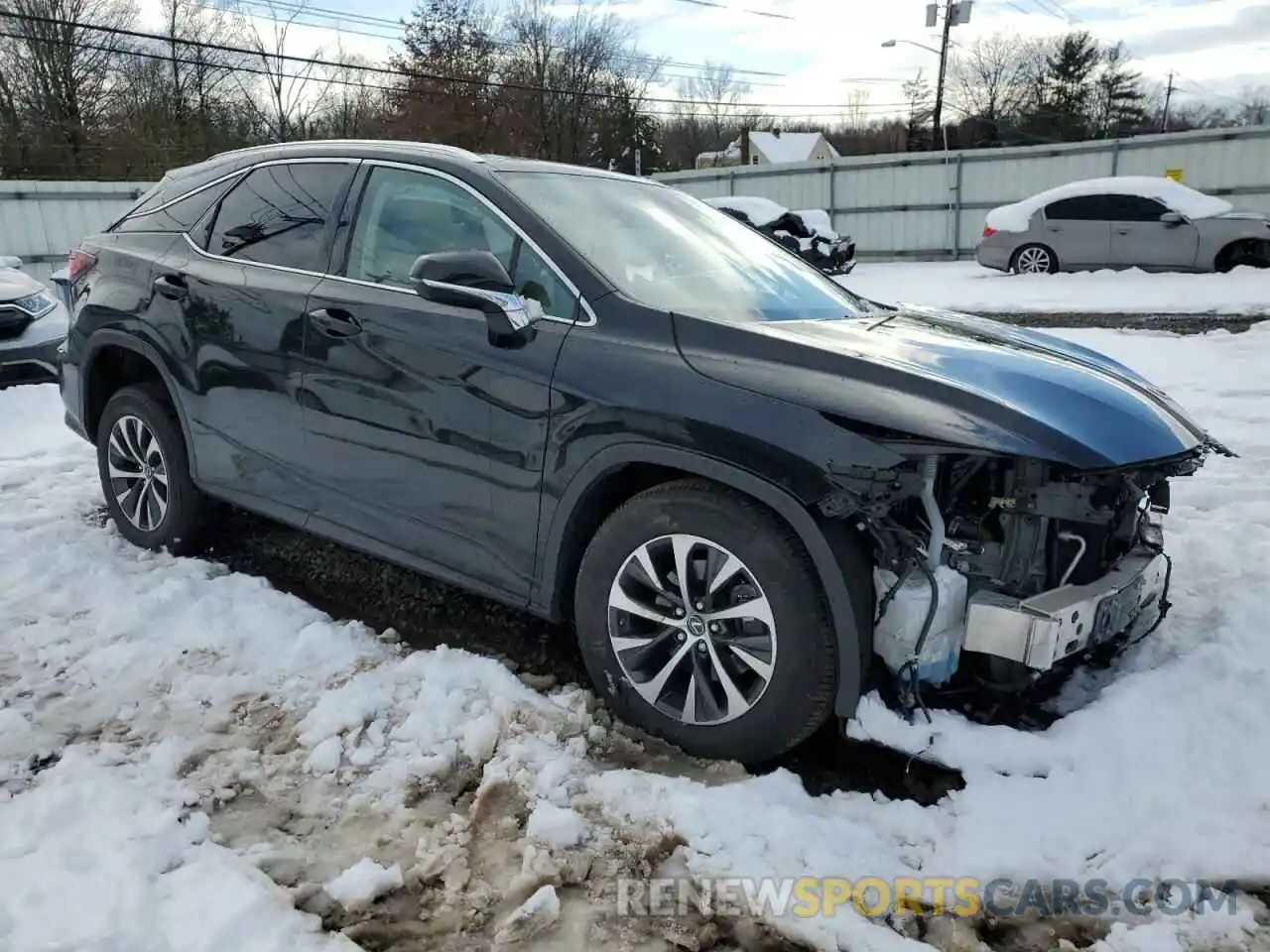 4 Photograph of a damaged car 2T2HZMDA7LC232166 LEXUS RX350 2020