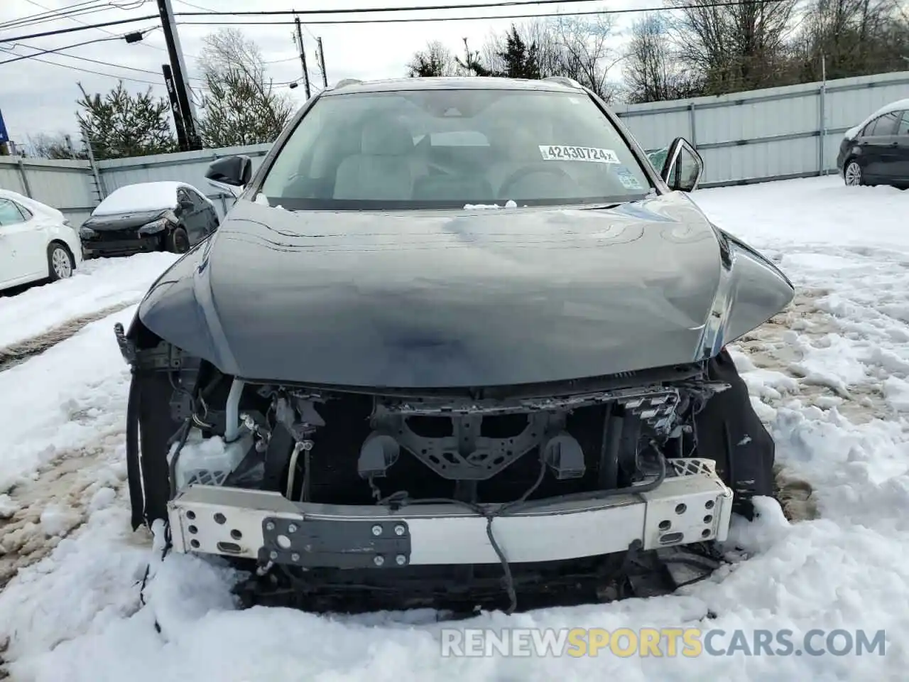 5 Photograph of a damaged car 2T2HZMDA7LC232166 LEXUS RX350 2020