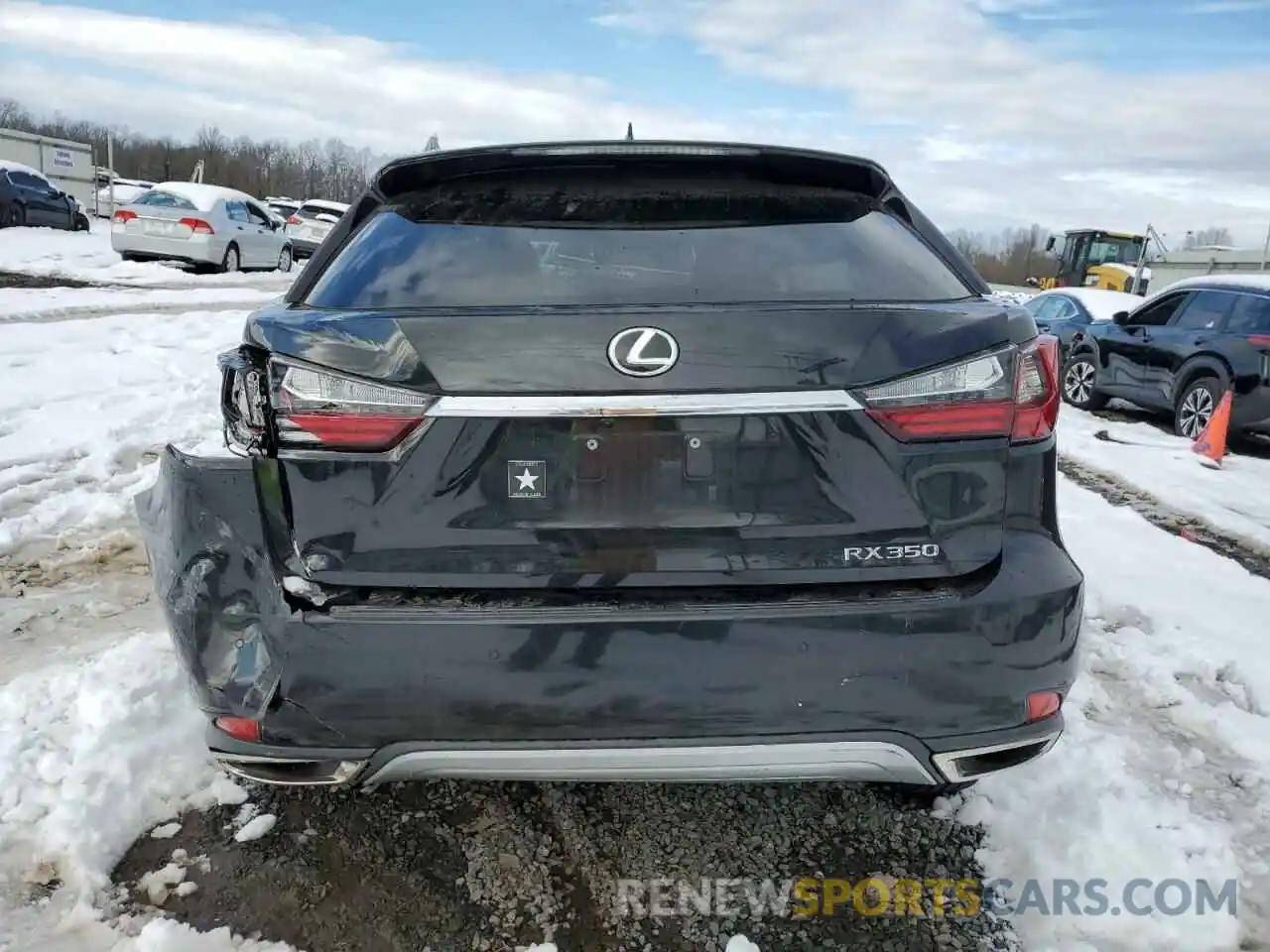 6 Photograph of a damaged car 2T2HZMDA7LC232166 LEXUS RX350 2020