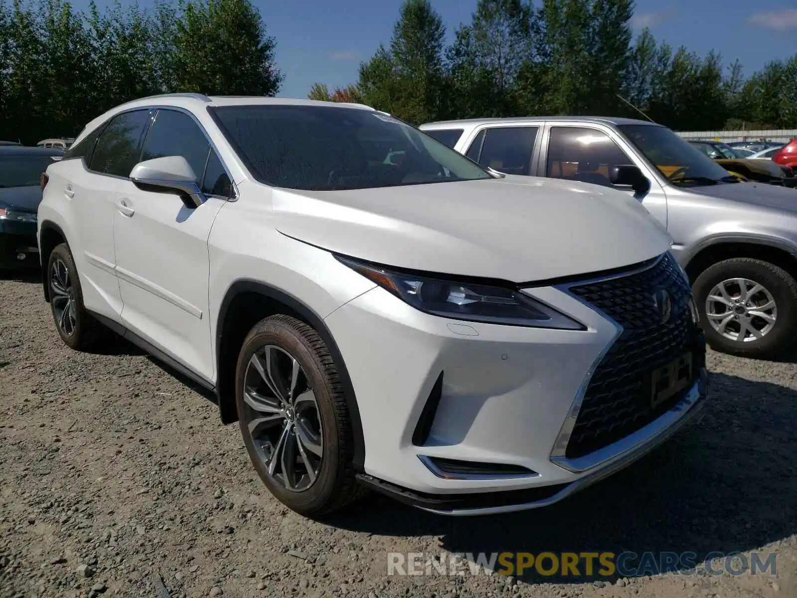 1 Photograph of a damaged car 2T2HZMDA7LC232667 LEXUS RX350 2020