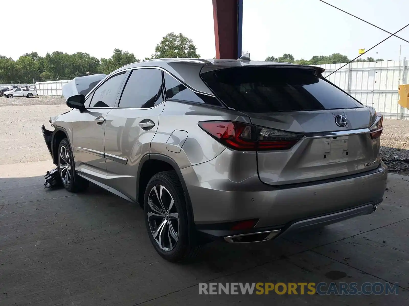 3 Photograph of a damaged car 2T2HZMDA7LC233107 LEXUS RX350 2020