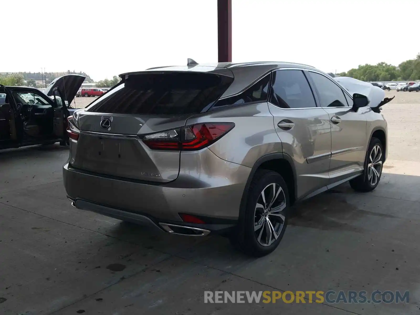 4 Photograph of a damaged car 2T2HZMDA7LC233107 LEXUS RX350 2020