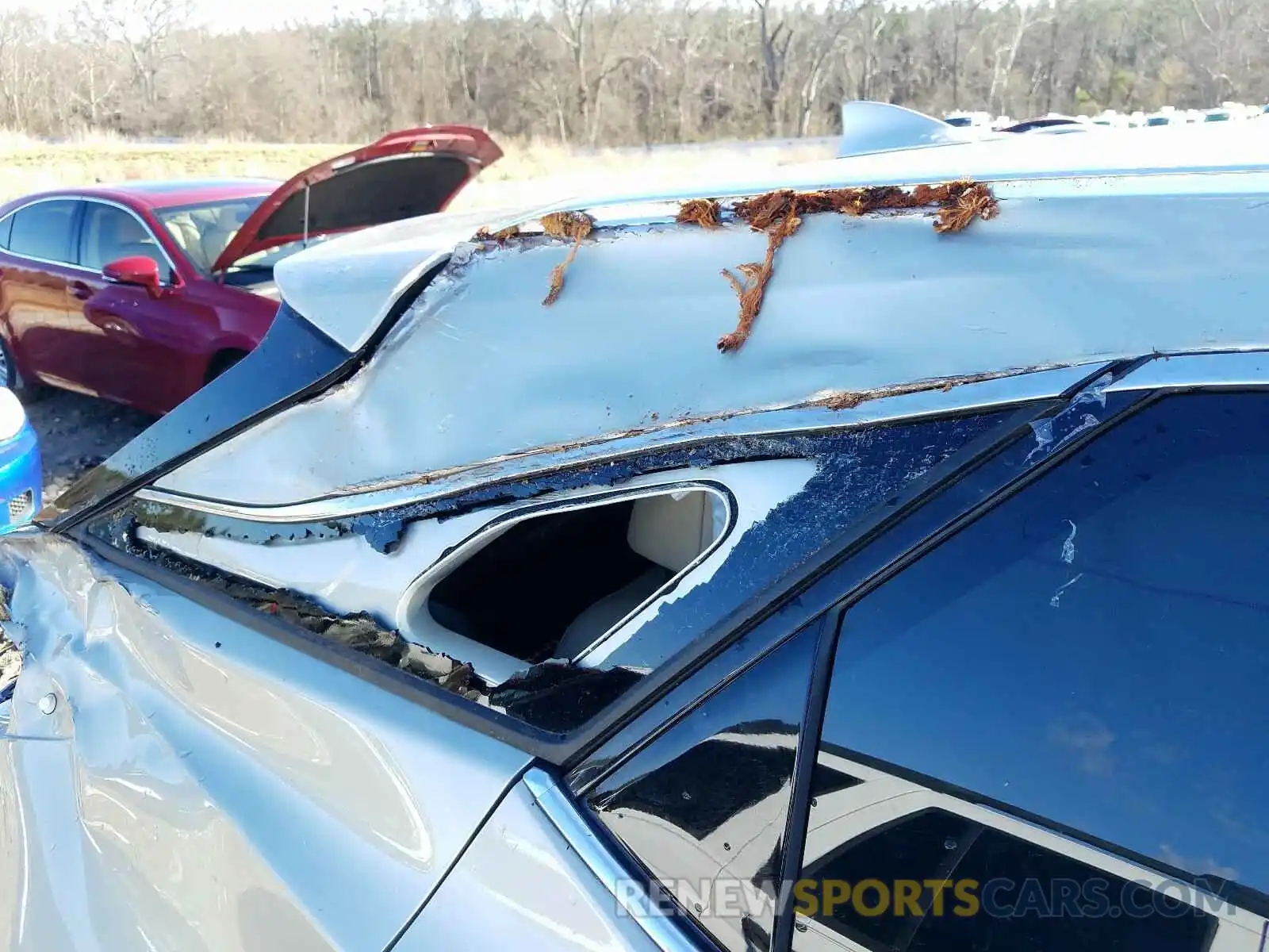 9 Photograph of a damaged car 2T2HZMDA7LC233138 LEXUS RX350 2020