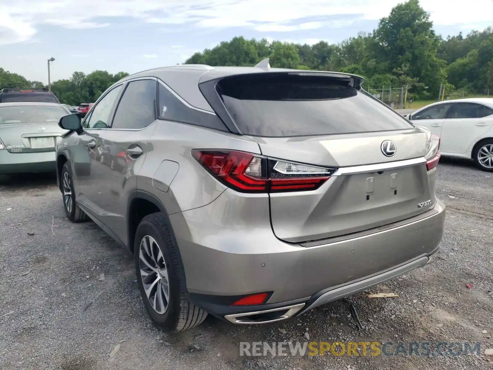 3 Photograph of a damaged car 2T2HZMDA7LC240431 LEXUS RX350 2020