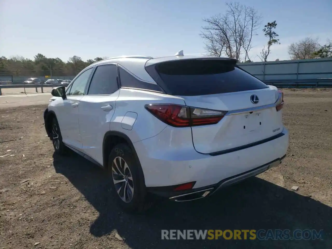 3 Photograph of a damaged car 2T2HZMDA7LC248268 LEXUS RX350 2020