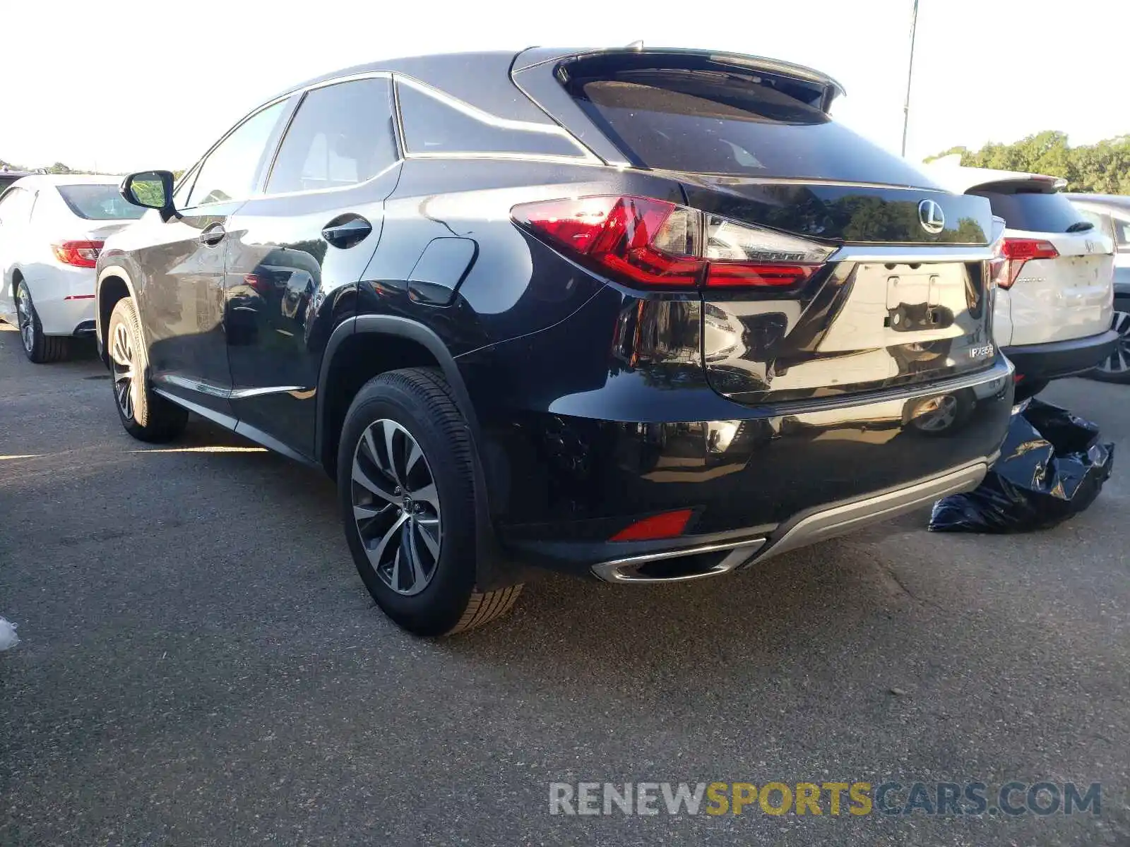 3 Photograph of a damaged car 2T2HZMDA7LC256449 LEXUS RX350 2020