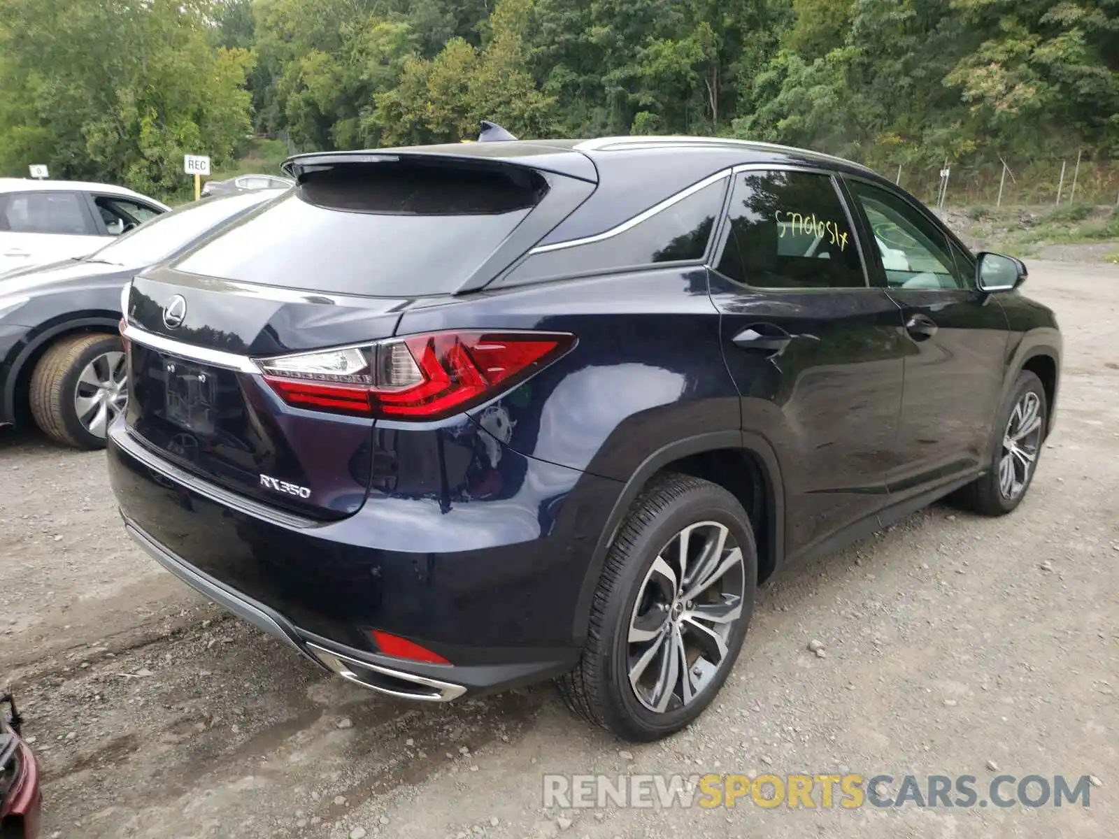 4 Photograph of a damaged car 2T2HZMDA8LC230524 LEXUS RX350 2020