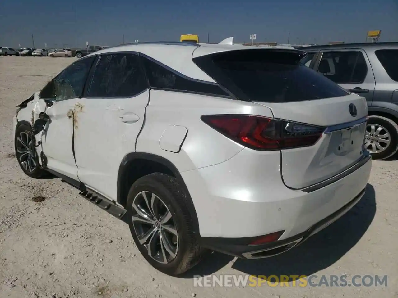 3 Photograph of a damaged car 2T2HZMDA8LC246805 LEXUS RX350 2020