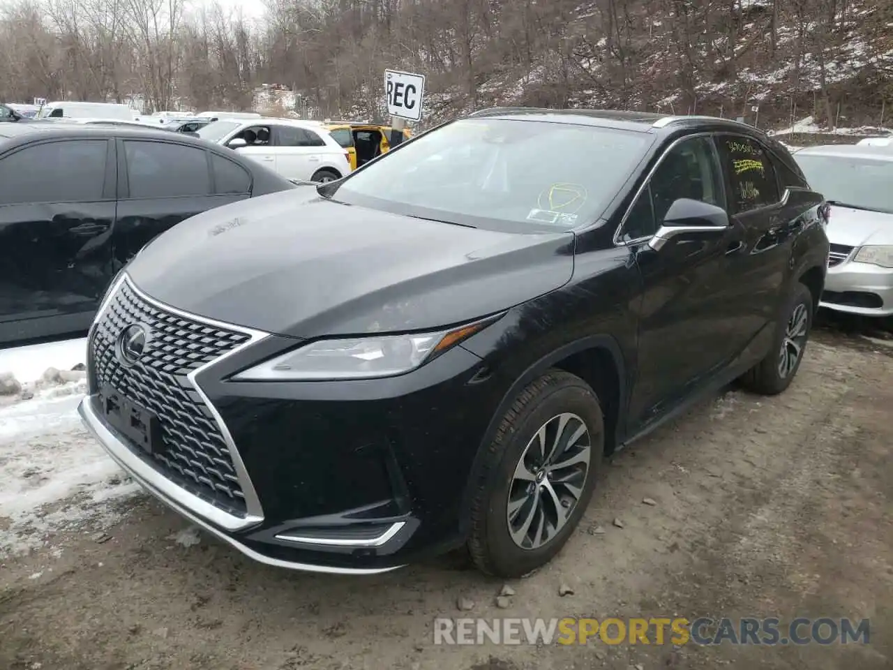 2 Photograph of a damaged car 2T2HZMDA8LC254595 LEXUS RX350 2020