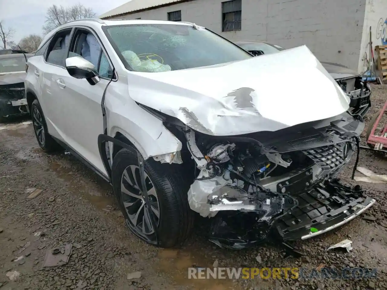 1 Photograph of a damaged car 2T2HZMDA9LC215269 LEXUS RX350 2020