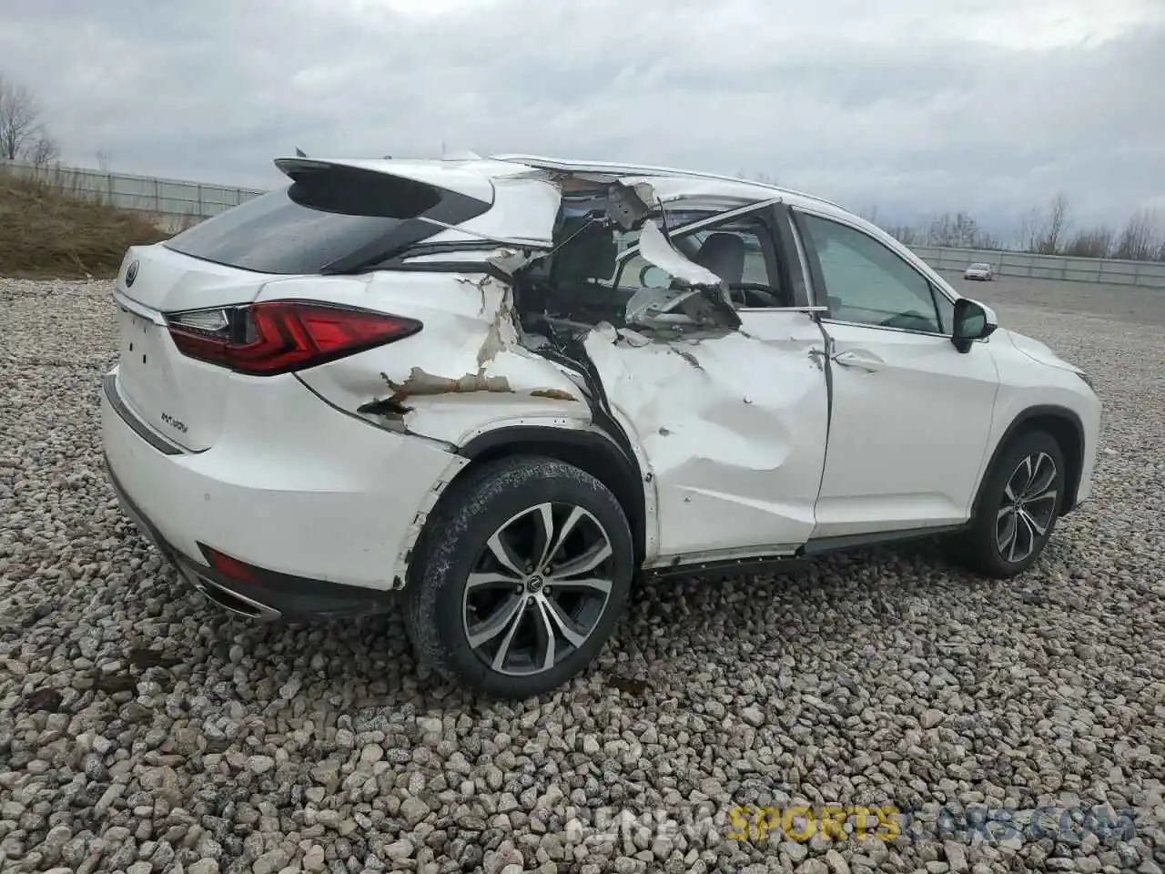 3 Photograph of a damaged car 2T2HZMDA9LC216762 LEXUS RX350 2020