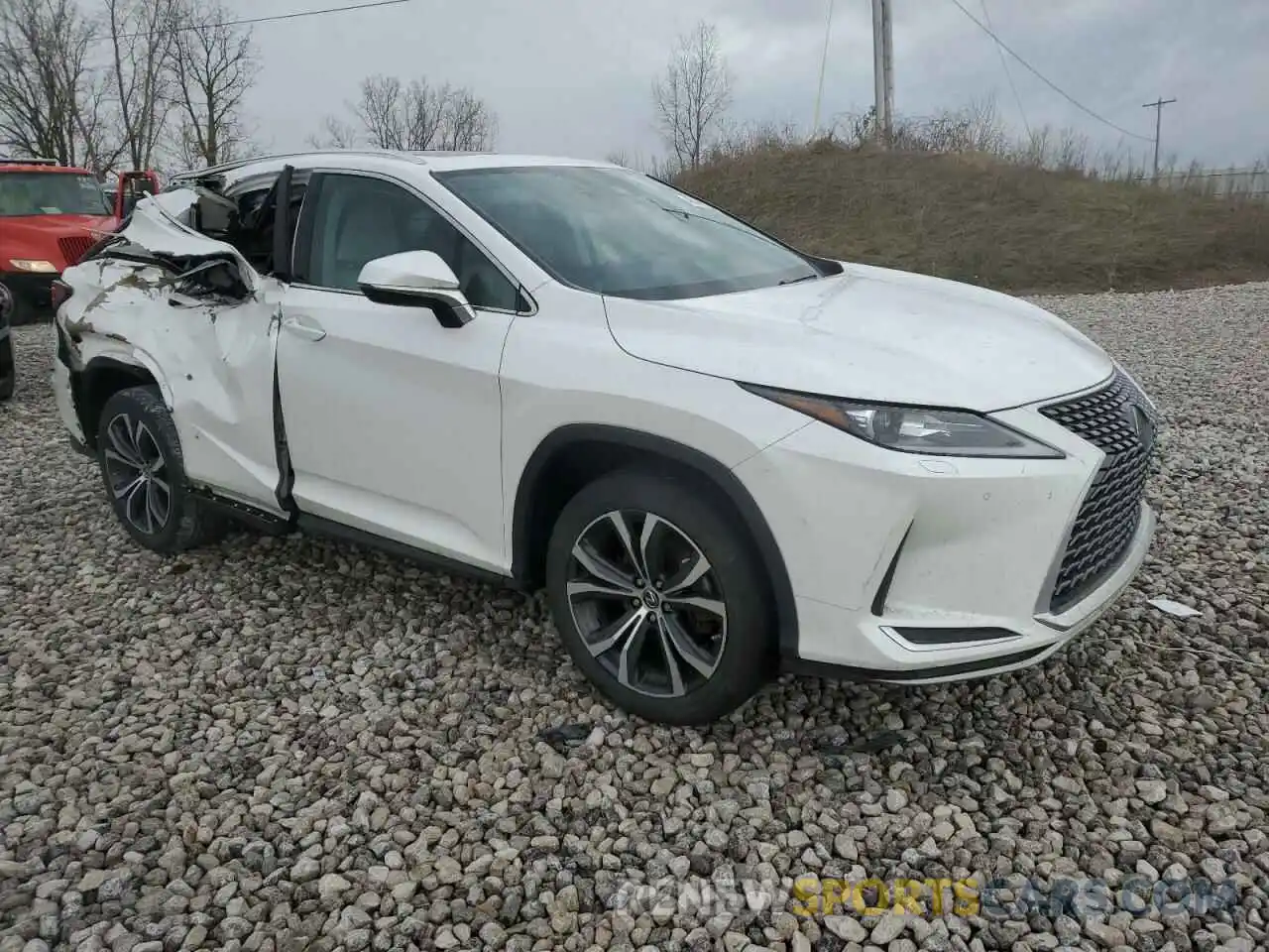 4 Фотография поврежденного автомобиля 2T2HZMDA9LC216762 LEXUS RX350 2020