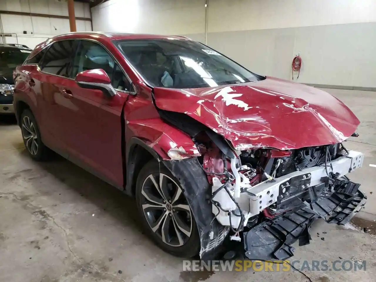 1 Photograph of a damaged car 2T2HZMDA9LC217801 LEXUS RX350 2020