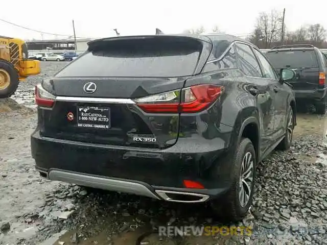 4 Фотография поврежденного автомобиля 2T2HZMDA9LC220925 LEXUS RX350 2020