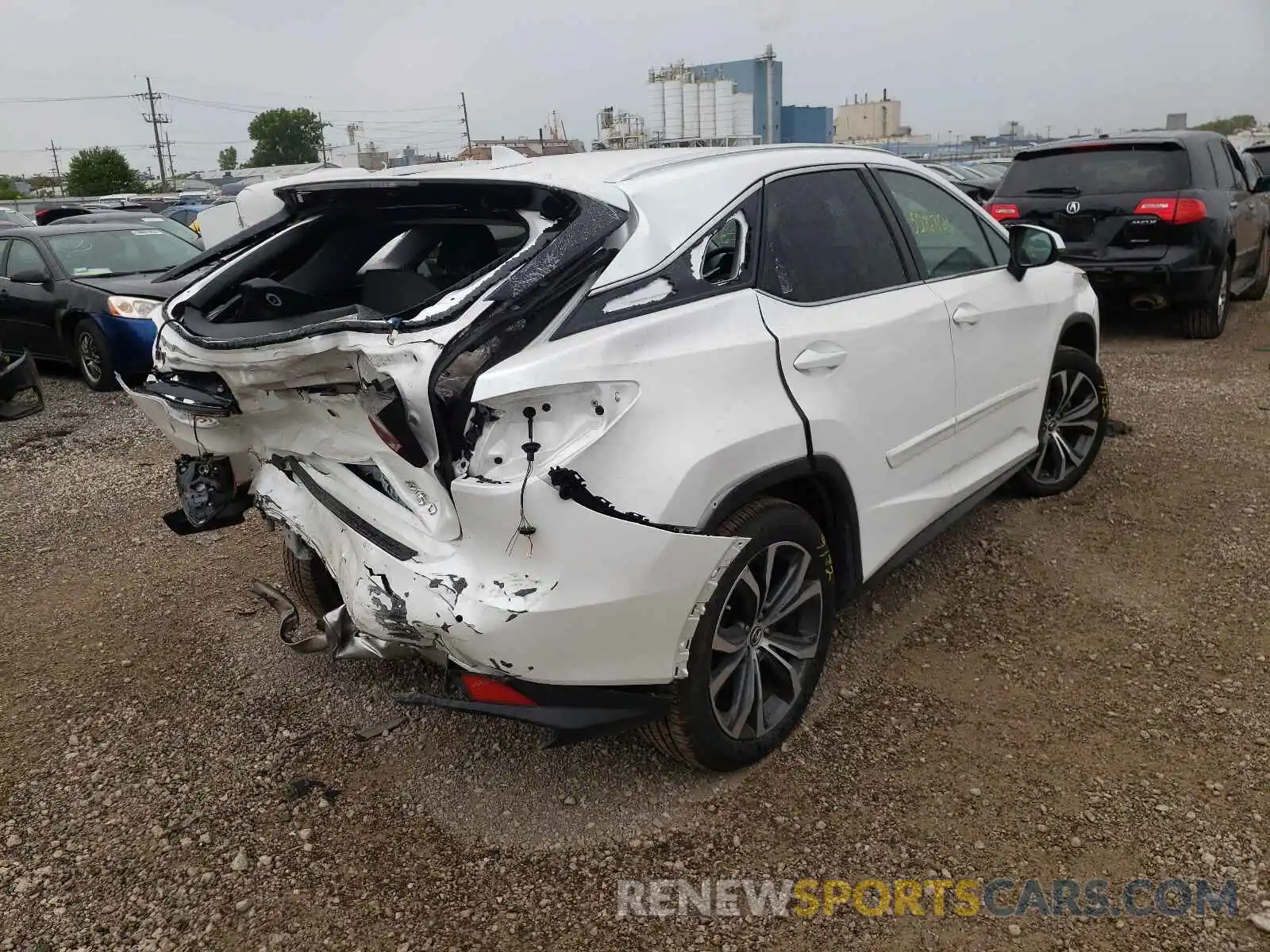 4 Photograph of a damaged car 2T2HZMDA9LC224425 LEXUS RX350 2020