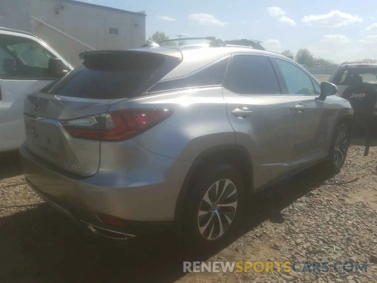 4 Photograph of a damaged car 2T2HZMDA9LC225543 LEXUS RX350 2020