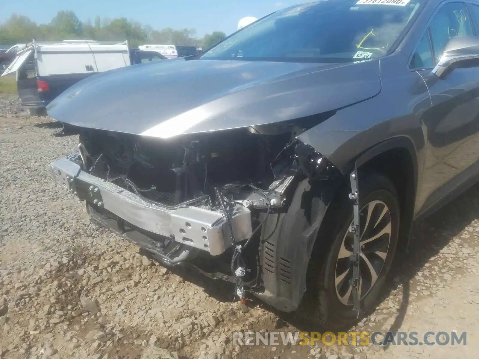 9 Photograph of a damaged car 2T2HZMDA9LC225543 LEXUS RX350 2020