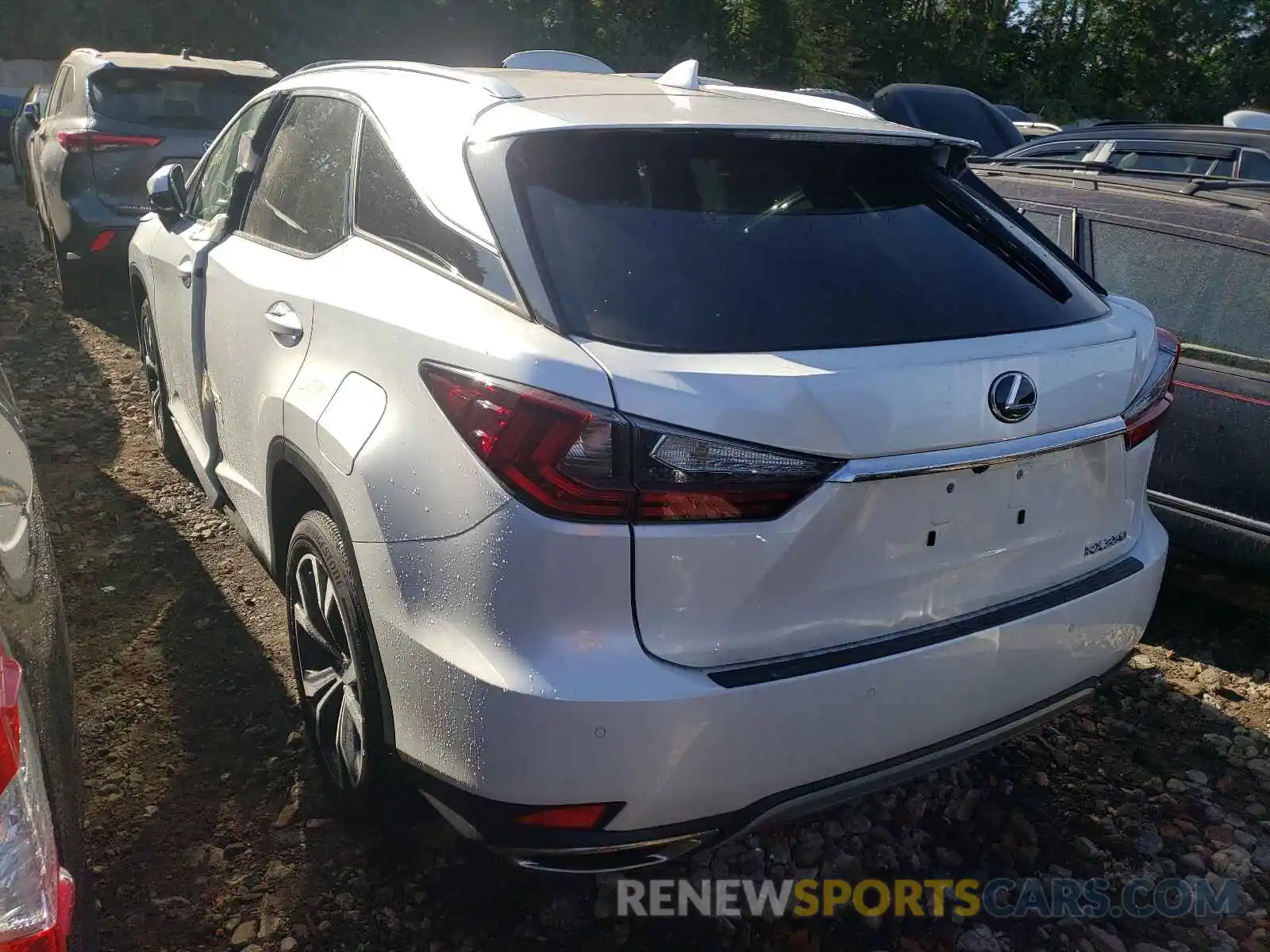 3 Photograph of a damaged car 2T2HZMDA9LC233027 LEXUS RX350 2020