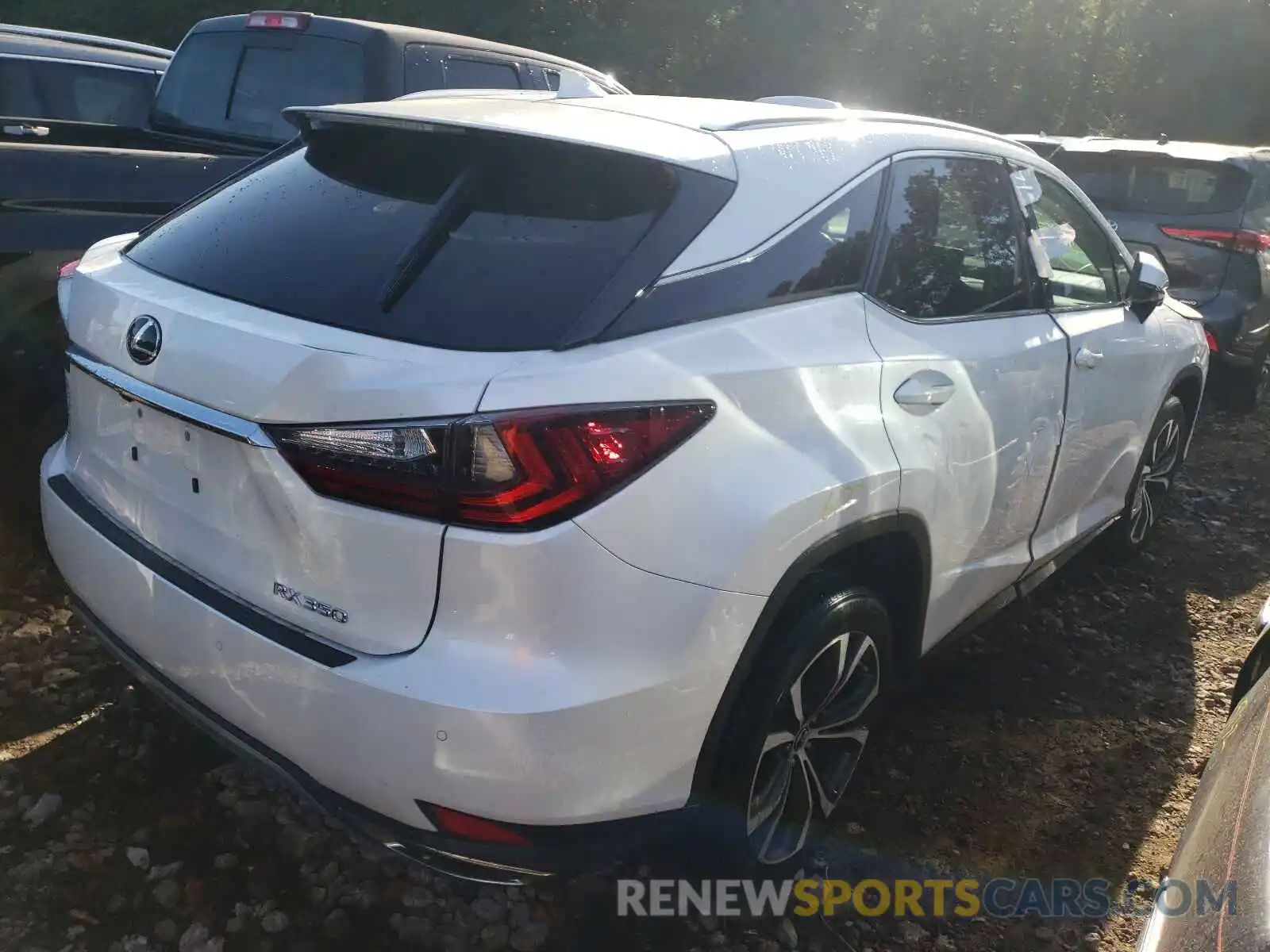 4 Photograph of a damaged car 2T2HZMDA9LC233027 LEXUS RX350 2020